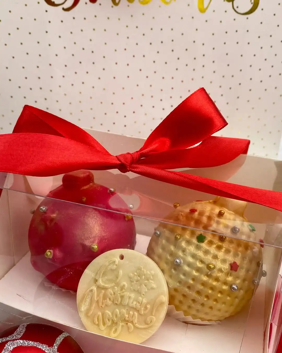 Какао-бомбочки в форме шара, 1 шт. фото 6